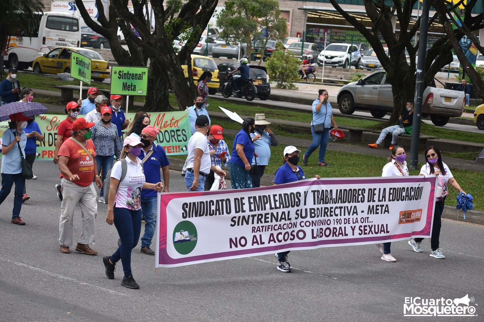 Jornada De Paro Se Adelantó En La Ciudad De Villavicencio El Cuarto